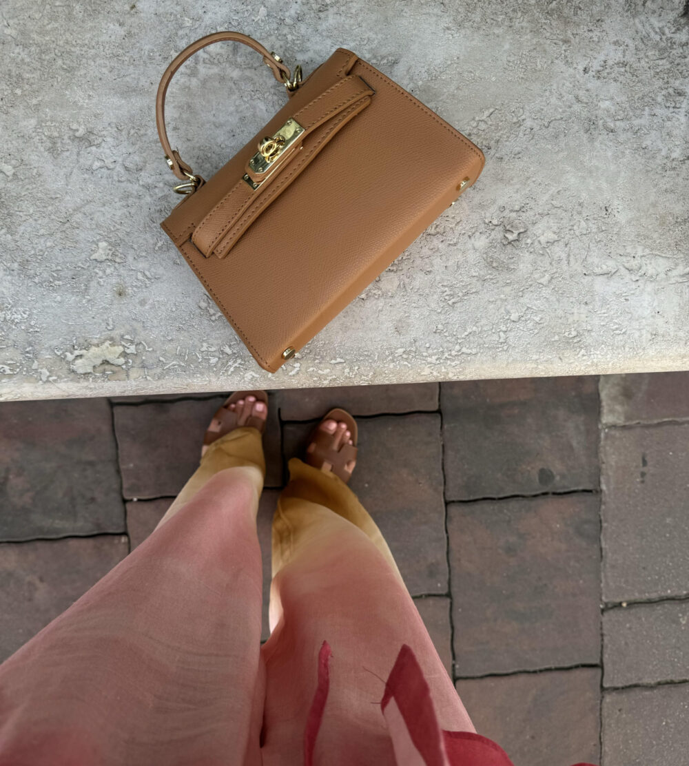 Torebka Kimmy - mini camel - obrazek 3